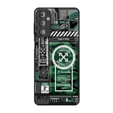 Green Camo Circuit Samsung Galaxy F23 5G Glass Back Cover Online