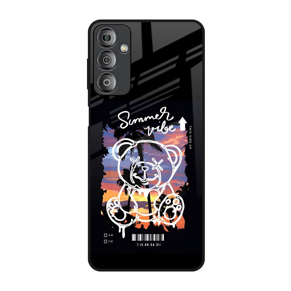 Summer Vibe Samsung Galaxy F23 5G Glass Back Cover Online