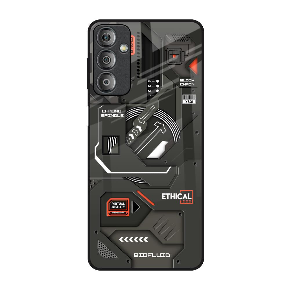 Tech Aesthetics Samsung Galaxy F23 5G Glass Back Cover Online