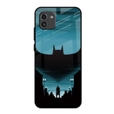 Cyan Bat Samsung Galaxy A03 Glass Back Cover Online