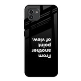 Motivation Samsung Galaxy A03 Glass Back Cover Online