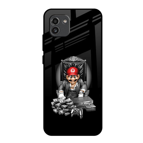 Dark Secret Samsung Galaxy A03 Glass Back Cover Online