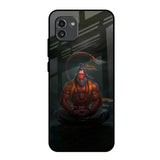 Lord Hanuman Animated Samsung Galaxy A03 Glass Back Cover Online
