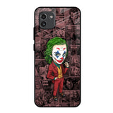 Joker Cartoon Samsung Galaxy A03 Glass Back Cover Online