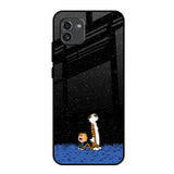 Night Sky Star Samsung Galaxy A03 Glass Back Cover Online