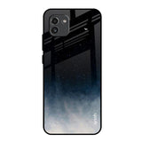 Black Aura Samsung Galaxy A03 Glass Back Cover Online