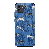 Blue Cheetah Samsung Galaxy A03 Glass Back Cover Online
