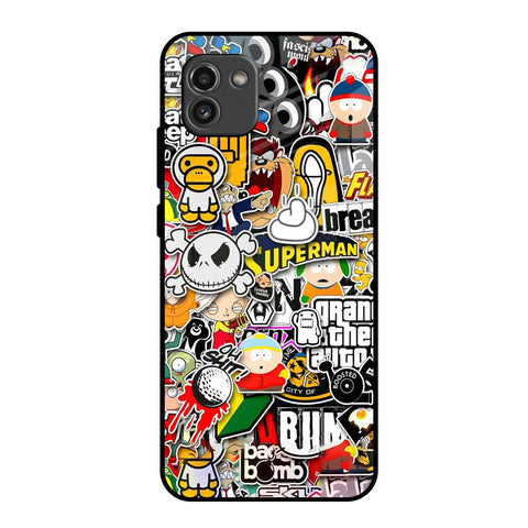 Boosted Samsung Galaxy A03 Glass Back Cover Online