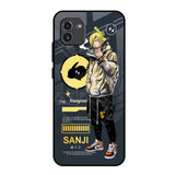Cool Sanji Samsung Galaxy A03 Glass Back Cover Online