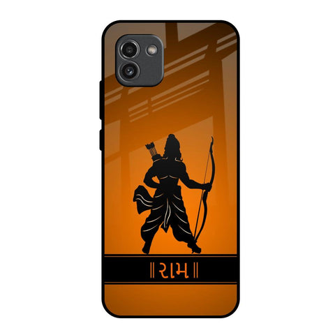 Halo Rama Samsung Galaxy A03 Glass Back Cover Online