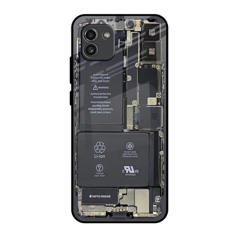 Skeleton Inside Samsung Galaxy A03 Glass Back Cover Online