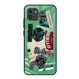 Slytherin Samsung Galaxy A03 Glass Back Cover Online