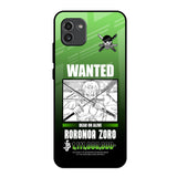 Zoro Wanted Samsung Galaxy A03 Glass Back Cover Online