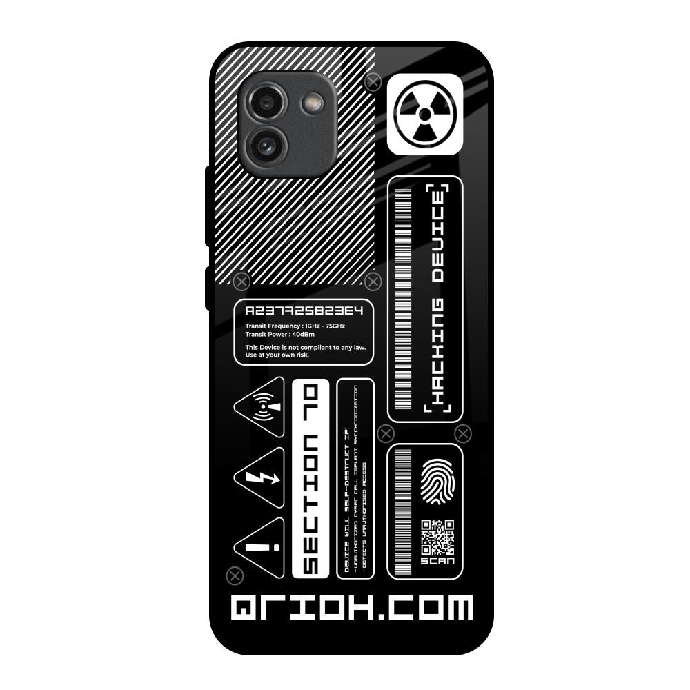 Futuristic Art Samsung Galaxy A03 Glass Back Cover Online