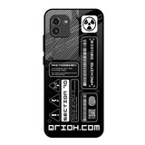 Futuristic Art Samsung Galaxy A03 Glass Back Cover Online