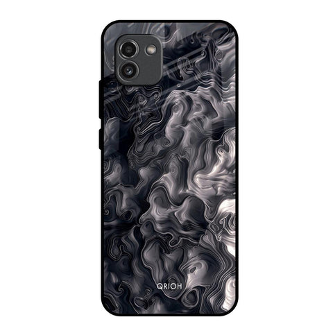 Cryptic Smoke Samsung Galaxy A03 Glass Back Cover Online