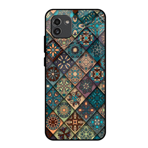 Retro Art Samsung Galaxy A03 Glass Back Cover Online