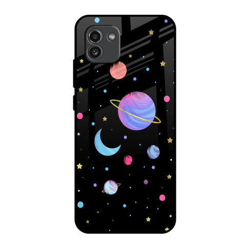 Planet Play Samsung Galaxy A03 Glass Back Cover Online