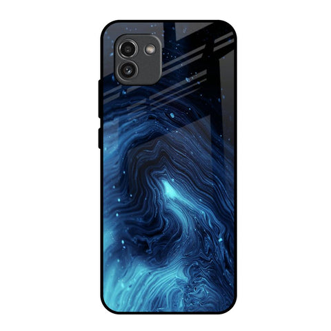 Dazzling Ocean Gradient Samsung Galaxy A03 Glass Back Cover Online