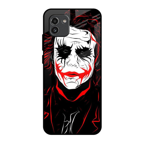Life In Dark Samsung Galaxy A03 Glass Back Cover Online