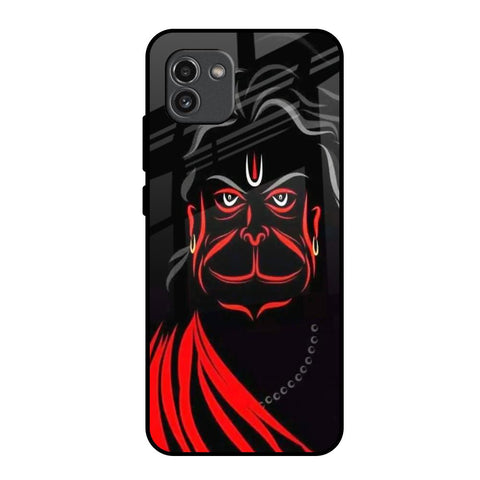 Lord Hanuman Samsung Galaxy A03 Glass Back Cover Online
