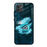 Power Of Trinetra Samsung Galaxy A03 Glass Back Cover Online