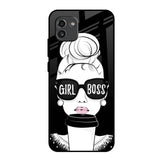 Girl Boss Samsung Galaxy A03 Glass Back Cover Online