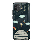 Astronaut Dream Samsung Galaxy A03 Glass Back Cover Online