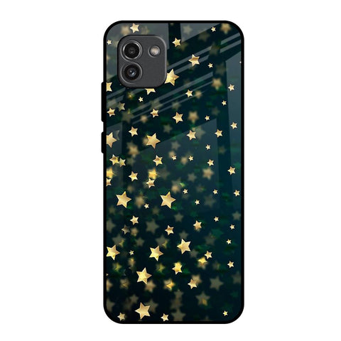 Dazzling Stars Samsung Galaxy A03 Glass Back Cover Online
