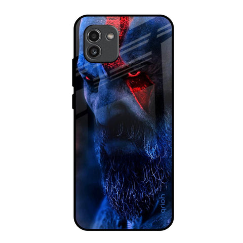 God Of War Samsung Galaxy A03 Glass Back Cover Online
