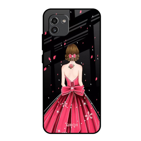 Fashion Princess Samsung Galaxy A03 Glass Back Cover Online