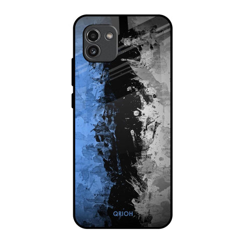 Dark Grunge Samsung Galaxy A03 Glass Back Cover Online