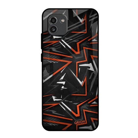 Vector Art Samsung Galaxy A03 Glass Back Cover Online