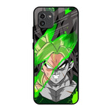 Anime Green Splash Samsung Galaxy A03 Glass Back Cover Online