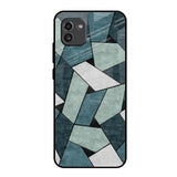 Abstact Tiles Samsung Galaxy A03 Glass Back Cover Online
