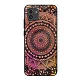 Floral Mandala Samsung Galaxy A03 Glass Back Cover Online