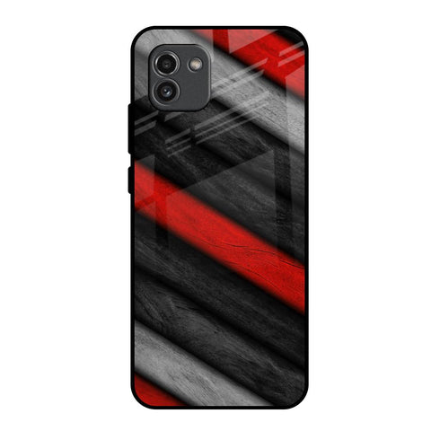 Soft Wooden Texture Samsung Galaxy A03 Glass Back Cover Online