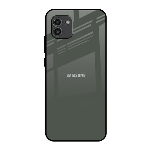 Charcoal Samsung Galaxy A03 Glass Back Cover Online