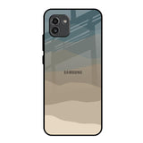Abstract Mountain Pattern Samsung Galaxy A03 Glass Back Cover Online