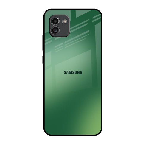 Green Grunge Texture Samsung Galaxy A03 Glass Back Cover Online