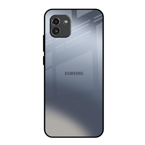 Space Grey Gradient Samsung Galaxy A03 Glass Back Cover Online