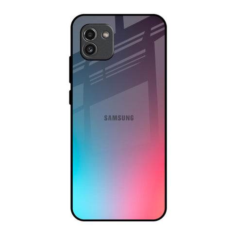 Rainbow Laser Samsung Galaxy A03 Glass Back Cover Online