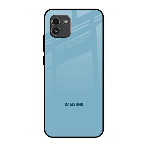Sapphire Samsung Galaxy A03 Glass Back Cover Online