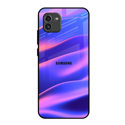 Colorful Dunes Samsung Galaxy A03 Glass Back Cover Online