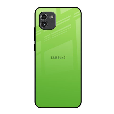 Paradise Green Samsung Galaxy A03 Glass Back Cover Online