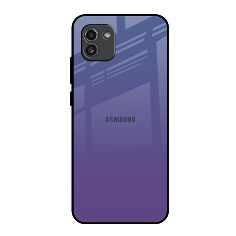 Indigo Pastel Samsung Galaxy A03 Glass Back Cover Online