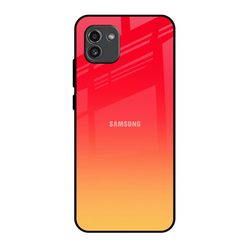 Sunbathed Samsung Galaxy A03 Glass Back Cover Online