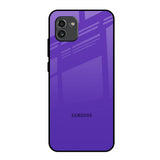 Amethyst Purple Samsung Galaxy A03 Glass Back Cover Online