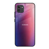 Multi Shaded Gradient Samsung Galaxy A03 Glass Back Cover Online