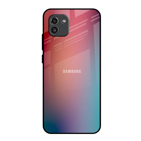 Dusty Multi Gradient Samsung Galaxy A03 Glass Back Cover Online